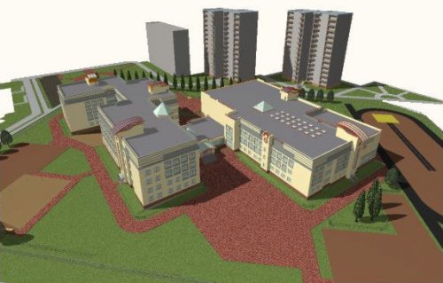 г. Жуковский, мкр. 5, школа на 33 класса